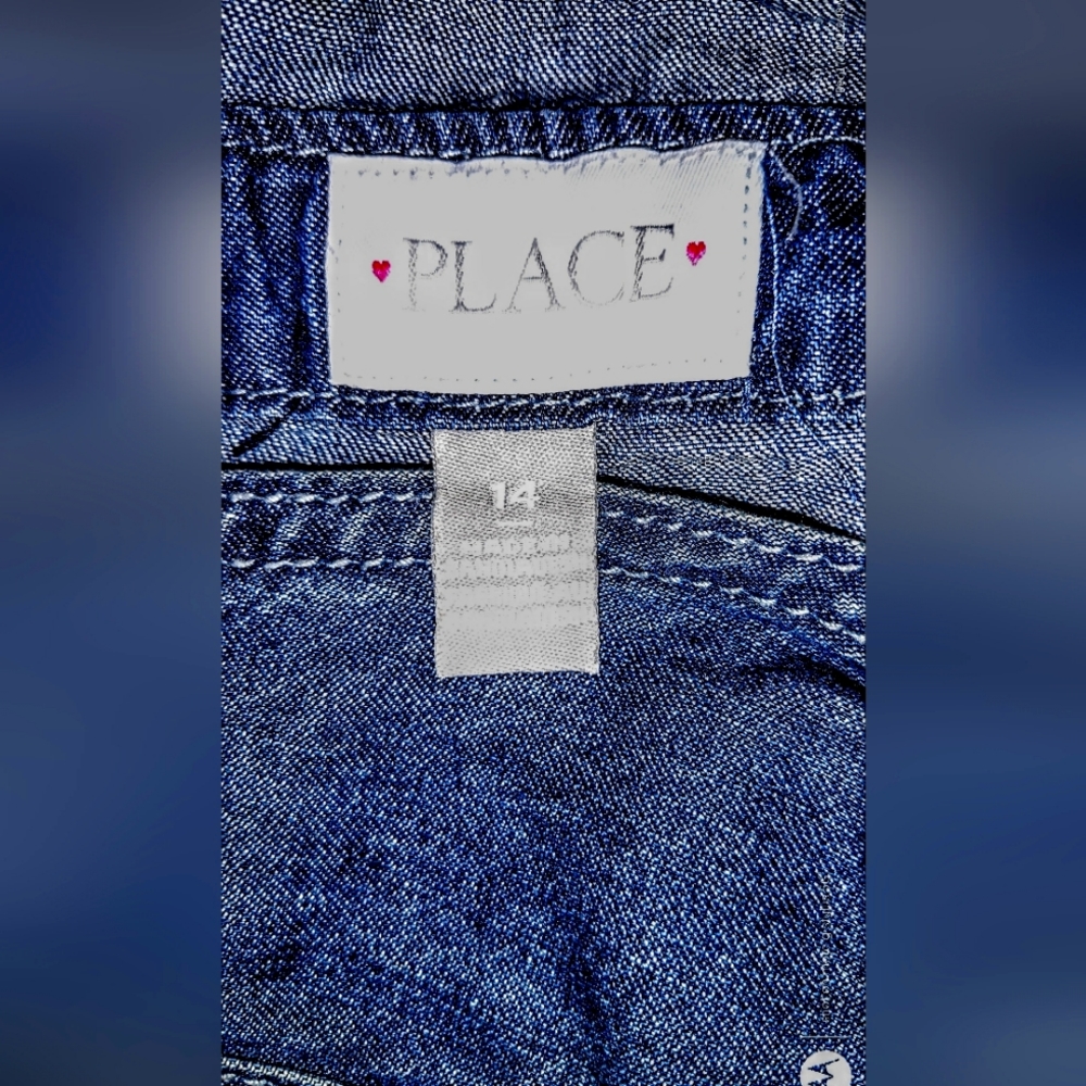 Girls jeans pant overalls